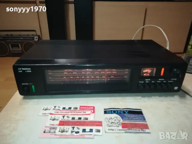 TELETON T300 HIFI TUNER-ВНОС SWISS 0812241835, снимка 5 - Ресийвъри, усилватели, смесителни пултове - 48272023