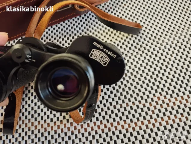 ТОП Бинокъл Carl Zeiss Jena-JENOPTEM MULTI COATED-8 х 30W--Като НОВ, снимка 5 - Екипировка - 56148751