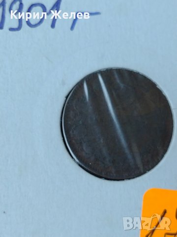 Рядка монета - 2 стотинки 1901 година за колекция - 17705, снимка 2 - Нумизматика и бонистика - 31294204