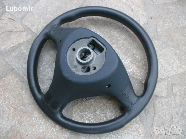 Трилъчев волан Ауди А3,А4,А6 - оригинален - кожен - мулти !, снимка 10 - Части - 54247692