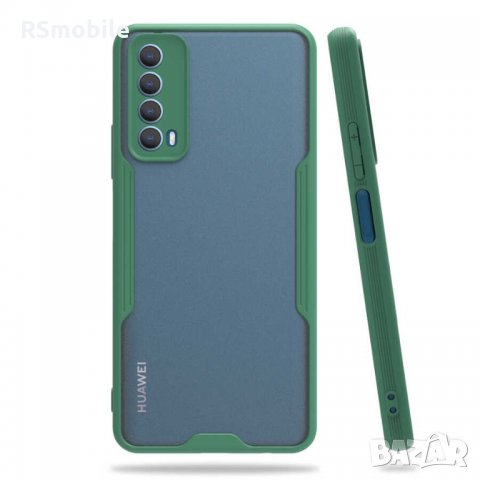 Huawei P Smart 2021 - Силиконов Матов Кейс Гръб, снимка 3 - Калъфи, кейсове - 31120846