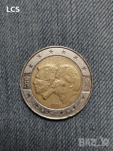 2005 Белгия 2 евро Белгийско-Люксембургски съюз 