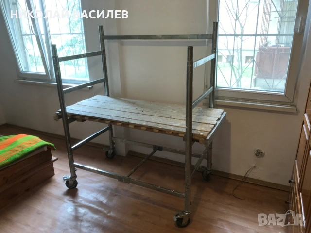 Подвижно  метално  скеле / до  3.50  / 4  м.  работна  височина. , снимка 3 - Бояджийски услуги - 54006216