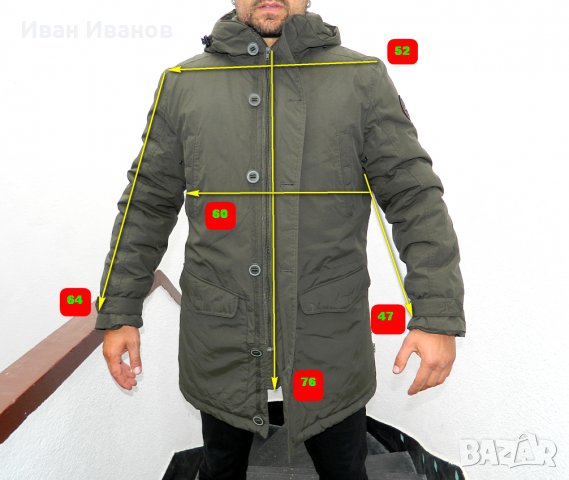 яке -парка  Napapijri   размер Л -ХЛ, снимка 9 - Якета - 34382539