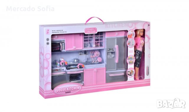 Кухненски комплект и кукла манекен