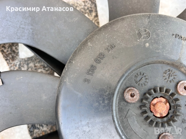 A2115002193. Перка охлаждане за Мерцедес Е-класа W211. Бензин .1137328229, снимка 7 - Части - 52405843