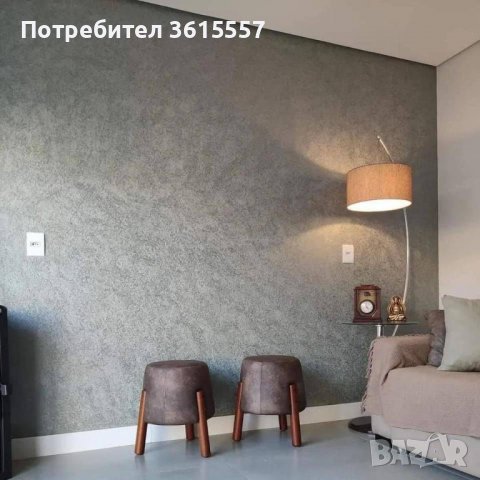 Течен тапет (декоративна мазилка), снимка 4 - Ремонти на апартаменти - 39361441