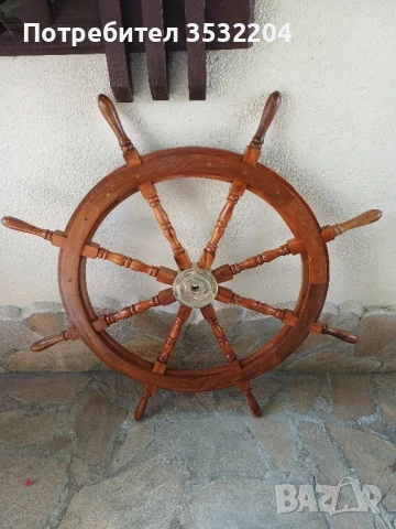 Голям дървен рул, снимка 2 - Антикварни и старинни предмети - 51271591