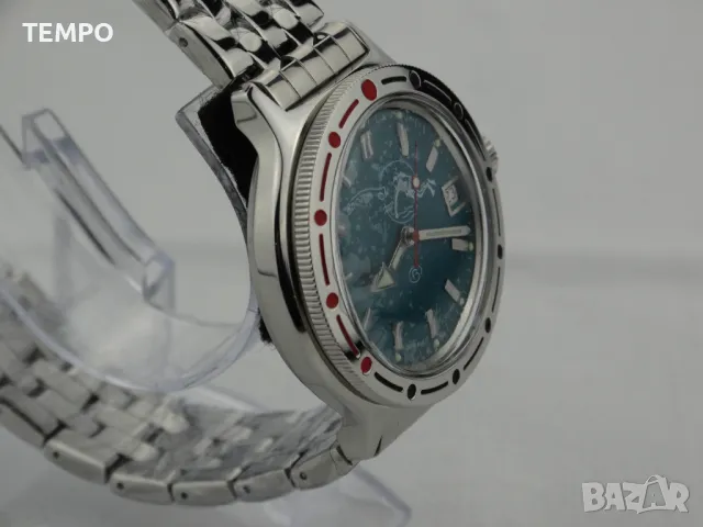 ВОСТОК АМФИБИЯ АВТОМАТИЧЕН-"SCUBA DUDE" ref: 420059, снимка 7 - Мъжки - 43232645