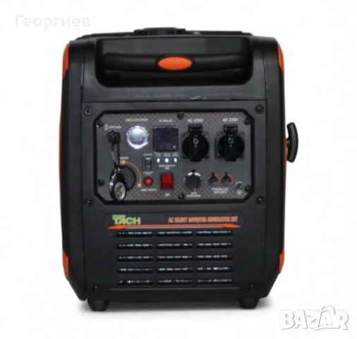 Инверторен генератор TACH 7500iE Dual Fuel – 5.8 kW (бензин/газ), снимка 2 - Други машини и части - 53244472