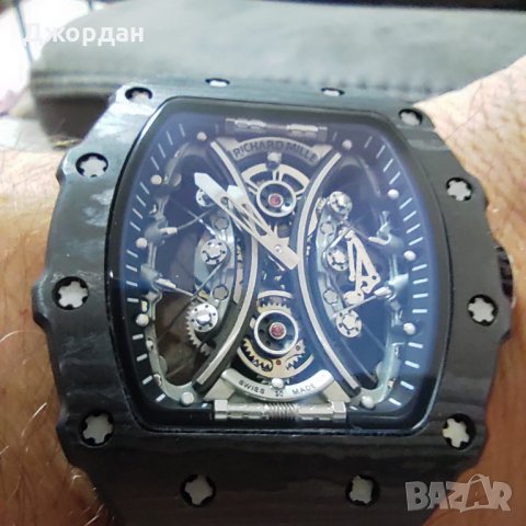 Richard Mille Carbon, снимка 2 - Мъжки - 34380491