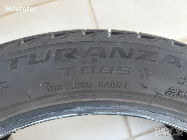 Летни гуми Bridgestone Turanza T005 BMW 225 45 18 и 255 40 18, снимка 3 - Гуми и джанти - 54170941