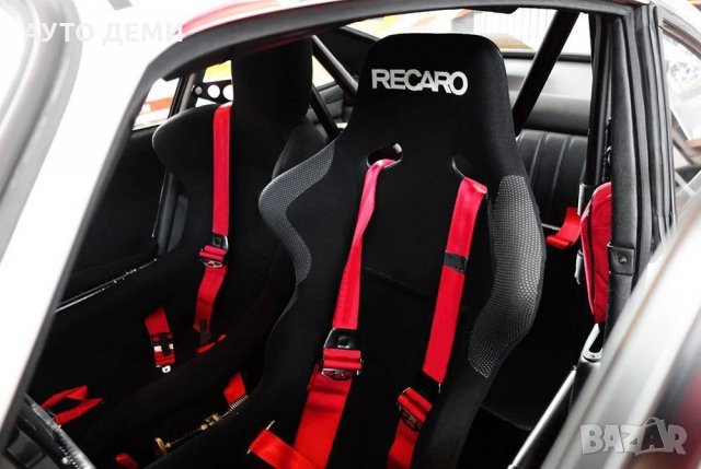 ТОП цена 2 броя-26 лв черен карбон кожа протектор калъфи за колан РЕКАРО RECARO за кола автомобил , снимка 3 - Аксесоари и консумативи - 33799661
