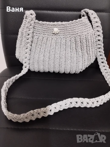 плетена дамска чанта