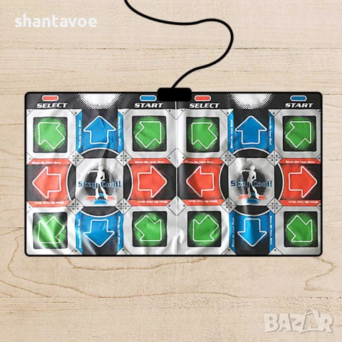 Двойно килимче за танцуване за телевизор с вградени игри и песни, снимка 4 - Настолни игри - 51113845