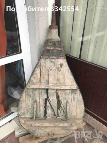 МЕХ МЯХ КОВАШКИ ДУХАЛО АВТЕНТИЧЕН ОГРОМЕН ДЪРВО КОЖА МЕТАЛ