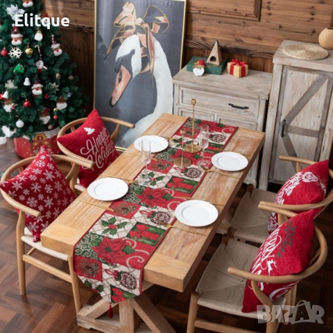 Коледна покривка за маса - идеалната празнична декорация, снимка 5 - Други стоки за дома - 52448976