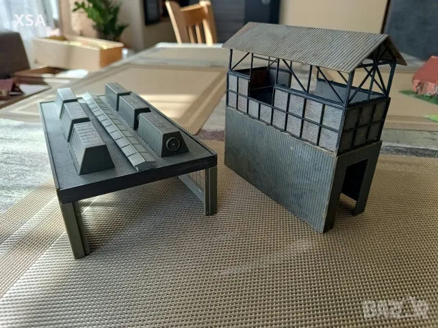 Индустриални сгради за макет HO 1/87