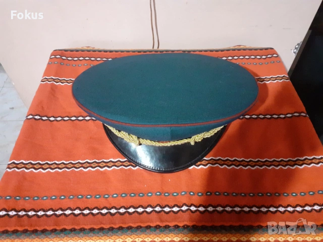 Стара военна парадна фуражка БНА Соц униформа, снимка 3 - Антикварни и старинни предмети - 53268514