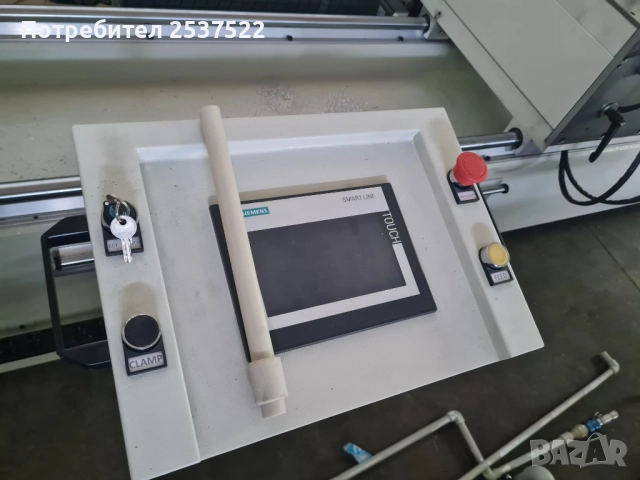 Автоматична двуглава отрезна машина CNC-500×4200 за алуминиеви и PVC профили, снимка 4 - Други машини и части - 52810447