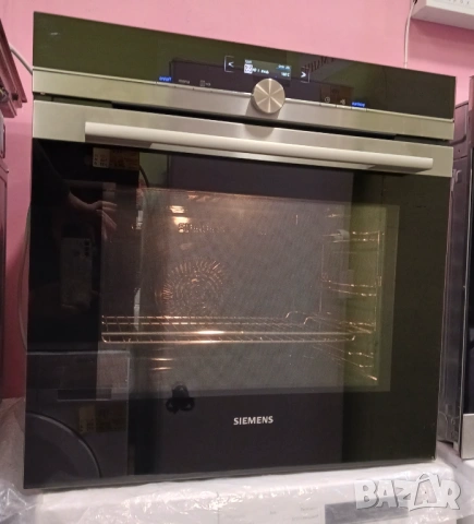 Мултифункционална фурна за вграждане SIEMENS IQ700, снимка 8 - Печки, фурни - 53963578