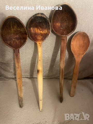 Стари дървени бъркалки 