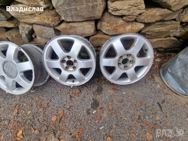 Лети джанти 5х100 Ауди VW, снимка 3 - Гуми и джанти - 52325333