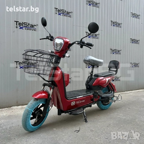Електрически скутер TELSTAR TBSLD- EVERSTAR с двойна седалка Нов модел 2025