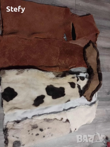 Елек от естествена кожа, снимка 4 - Елеци - 52099956
