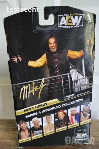 Екшън фигура AEW Broken Matt Hardy Мат Харди Unrivaled играчка WWE AEW figure, снимка 2 - Колекции - 48857107