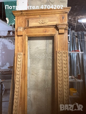 Старинно кристално огледало, снимка 7 - Антикварни и старинни предмети - 53271072