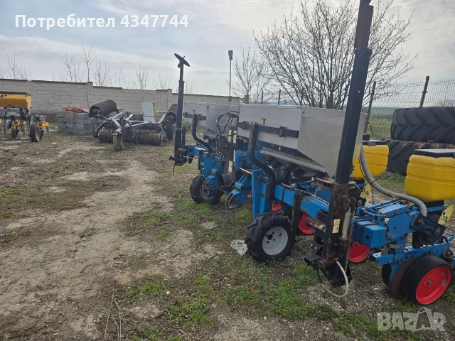 Сеялка RAABE 6 редова с торовнасяне. , снимка 2 - Селскостопанска техника - 53902976