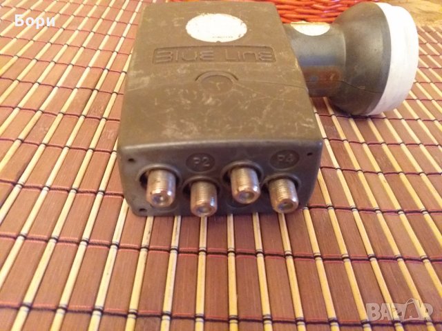 Четворен конвертор за офсет чиний, снимка 2 - Приемници и антени - 30441405