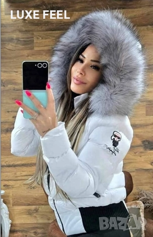 Дамски Зимни Якета ⚜️ Karl LAGERFELD , снимка 6 - Якета - 52672000