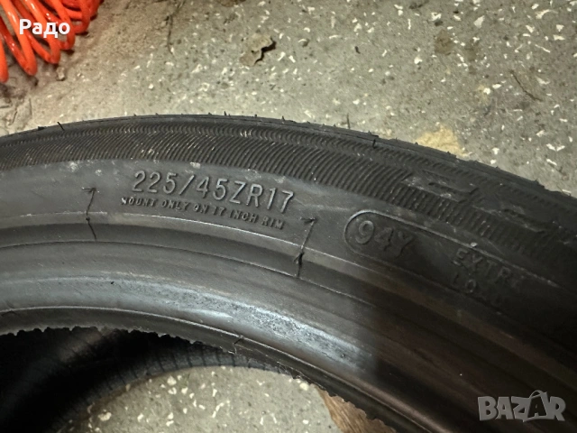 1 брой 225/45/17, снимка 2 - Гуми и джанти - 54070134