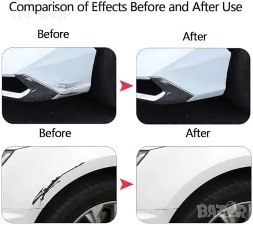 Нов Универсален комплект за премахване на драскотини за автомобил кола, снимка 5 - Аксесоари и консумативи - 49567165