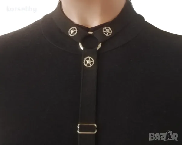 Моден аксесоар за тяло в стиймпънк стил – ръчно изработен, регулируем размер 8555, снимка 3 - Други - 48425115