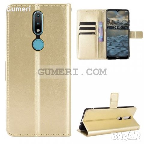 Nokia 2.4 калъф тип тефтер , снимка 9 - Калъфи, кейсове - 30994923