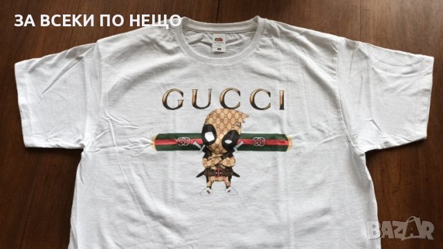  ТЕНИСКА ГУЧИ /РЕПЛИКА/ - ПРИКАЗНА, снимка 3 - Тениски - 40664805