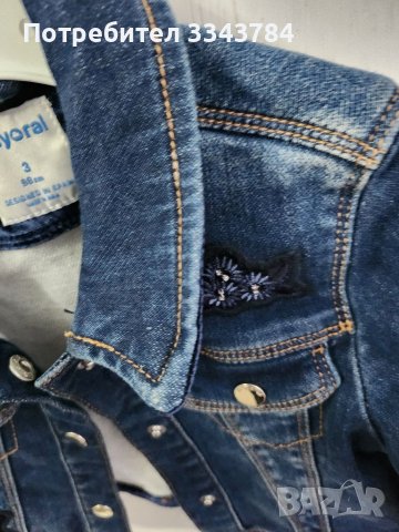 Дънково яке Mayoral, снимка 12 - Детски якета и елеци - 40134617