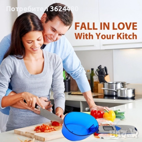 Електронна Мерителна Лъжица-Везна с 3 Приставки (0.1 г )4737, снимка 3 - Аксесоари за кухня - 52541687