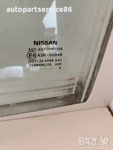 Стъкло за задна лява врата за Nissan Qashqai 1.5 Dci (2010), снимка 2 - Части - 54345069