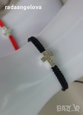 Гривни с кръст - Стил с послание, снимка 7 - Гривни - 50719192