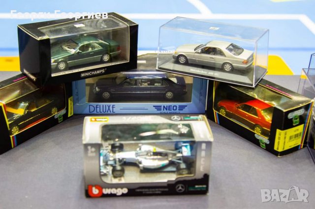 Колекция модели Мерцедес в мащаб 1:43, снимка 6 - Колекции - 31438507