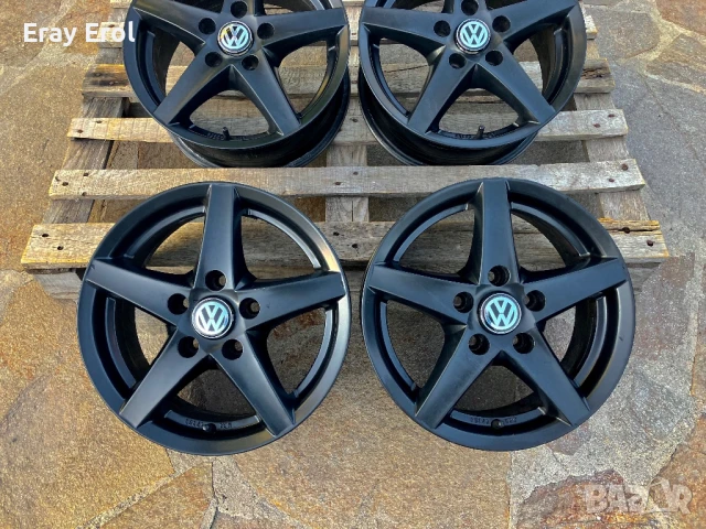 15 джанти 5х112 VW Golf Jetta Bora Transporter Sharan Touran Caddy Passat 5x112 Тоуран Голф Пасат, снимка 6 - Гуми и джанти - 51372557