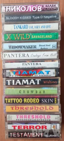 метъл касети, снимка 8 - Аудио касети - 49154048