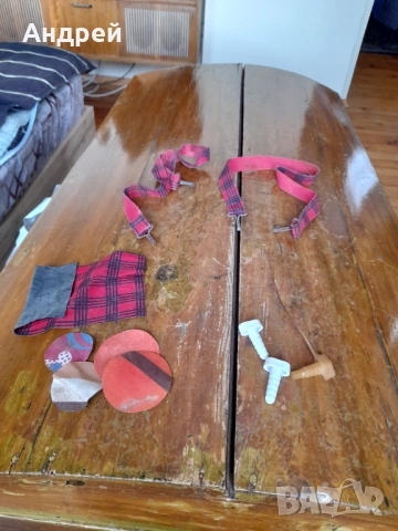 Стари комплект за надуваем дюшек, снимка 2 - Други ценни предмети - 53192679