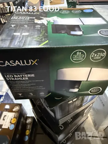 LED прожектор Northpoint с батерии, детектор за движение, снимка 2 - Прожектори - 50289775