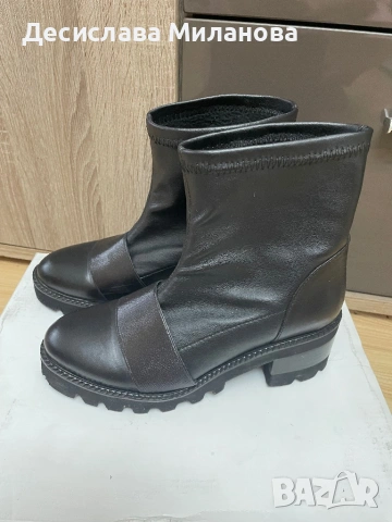 Обувки ест.кожа Carlo Fabiani-номер 36, но уголемени и отговарят на 37,5 или 38