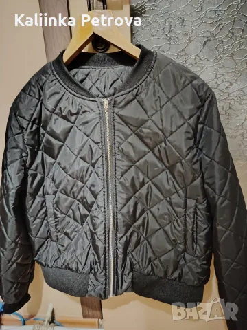 Дамско черно яке. , снимка 5 - Якета - 56537499